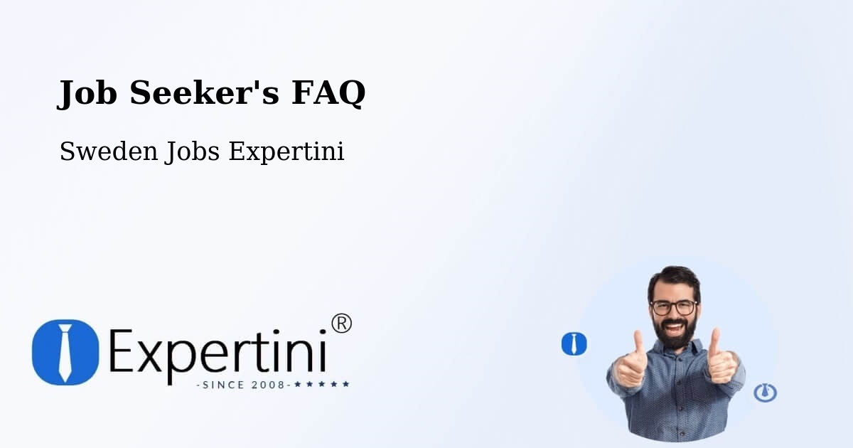 Job Seeker FAQ – Arlöv - Sweden Jobs Expertini