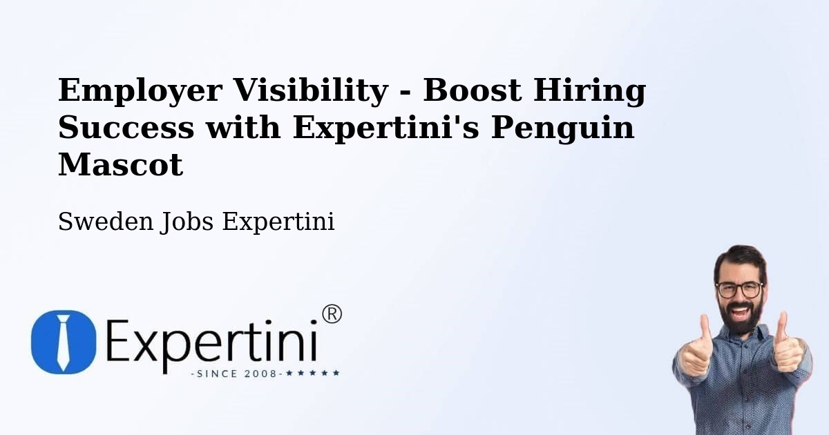 CV and Resume Visibility Optimization – Arlöv - Sweden Jobs Expertini